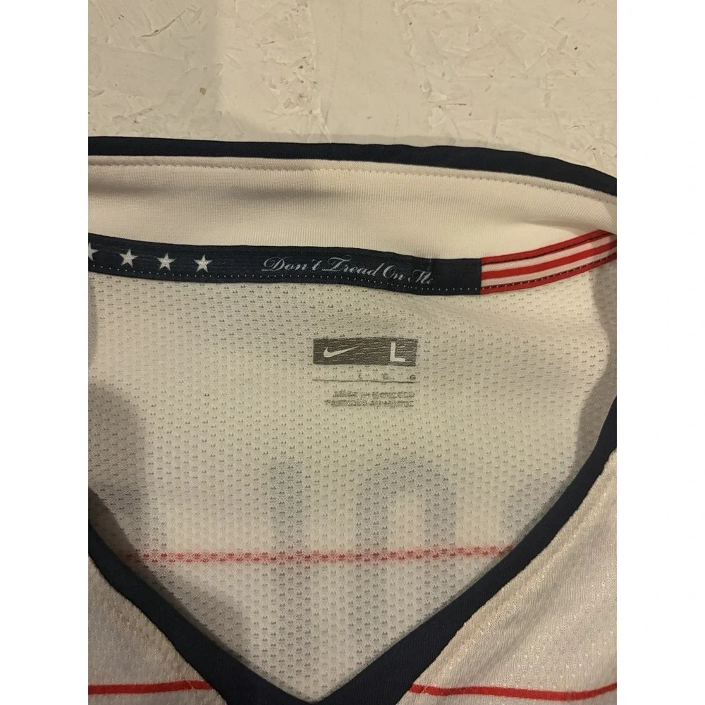 Nike Fit Dry US USA Soccer USWNT Hope Solo Jersey Don't Tread On Me Womens L
